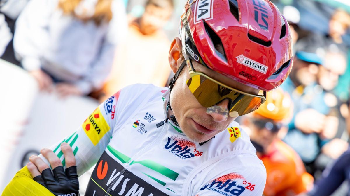 Jonas Vingegaard se mantiene como líder de la Volta a Catalunya 2026