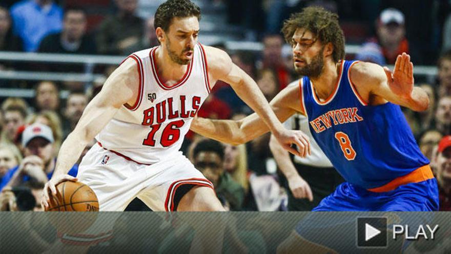 Los Bulls de Gasol y Mirotic arrollan a los Knicks de Calderón