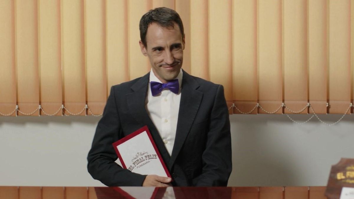 El actor Néstor Santana en una de las escenas.