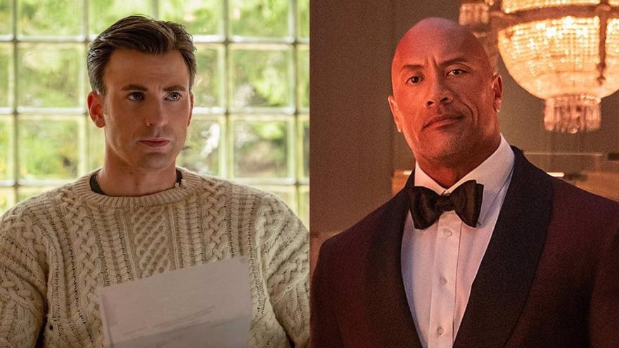 Amazon ya planifica la Navidad de 2022: ficha a Chris Evans y a Dwayne Johnson para una comedia