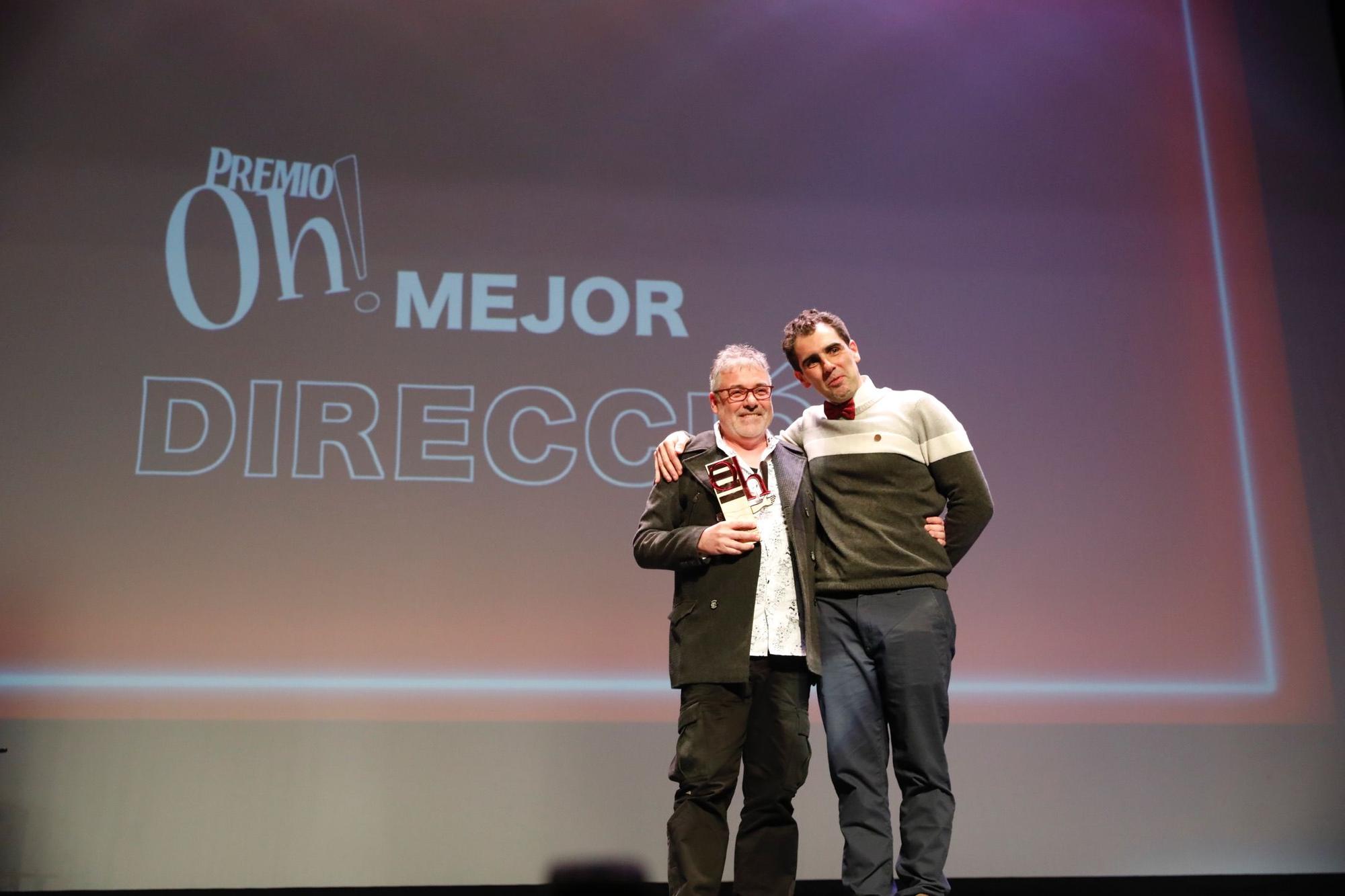 En imágenes: El Teatro Jovellanos acoge la entrega de los Premios "Oh!" a las artes escénicas