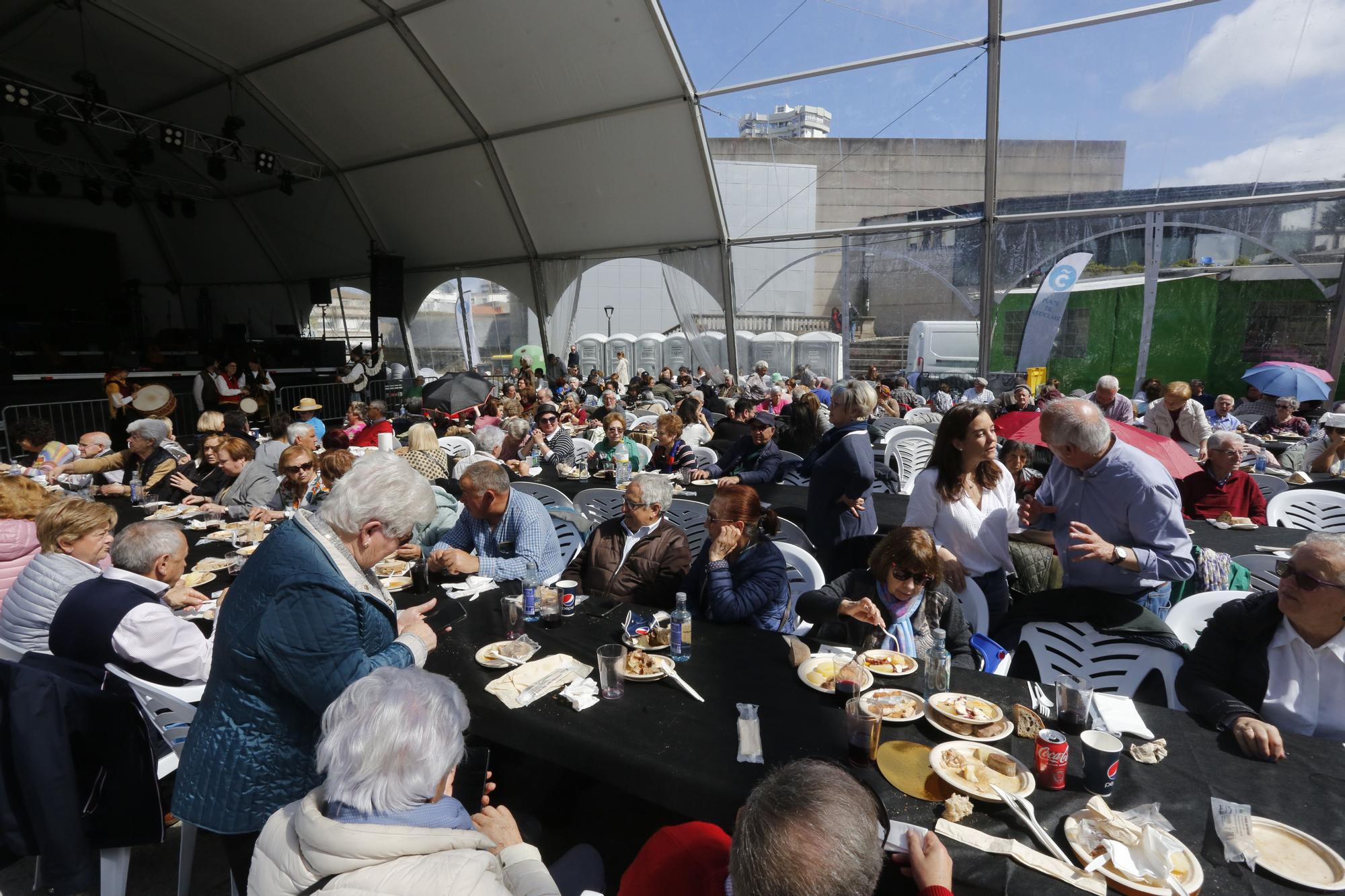 Fiesta de la primavera en el parque de Santa Margarita de A Coruña