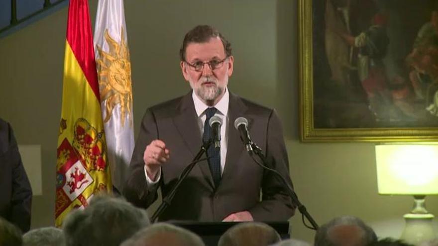 Rajoy, sobre corrupción: "El que la hace, la paga"