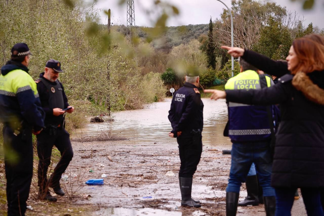 La crecida en Alcolea del Guadalquivir
