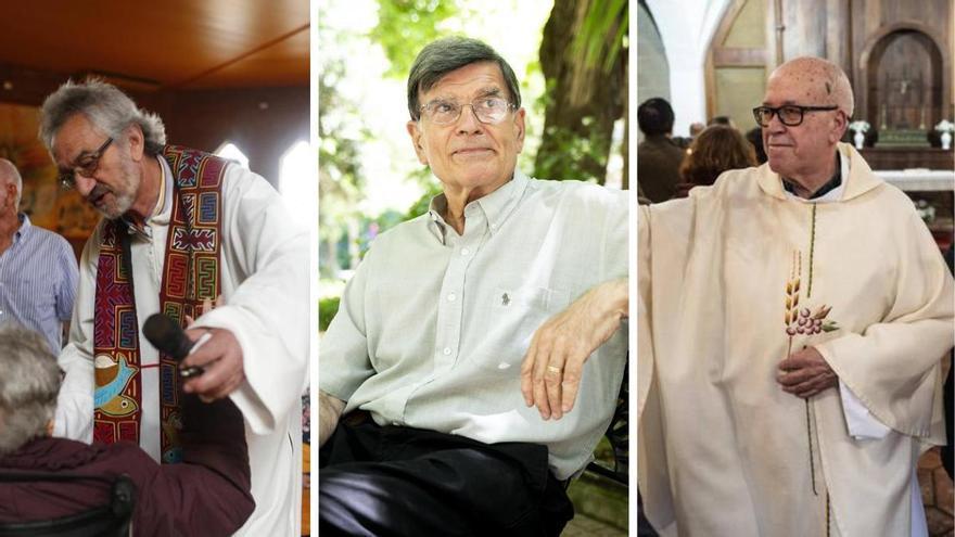Medio siglo de entrega sacerdotal: las bodas de oro de tres curas en Cáceres