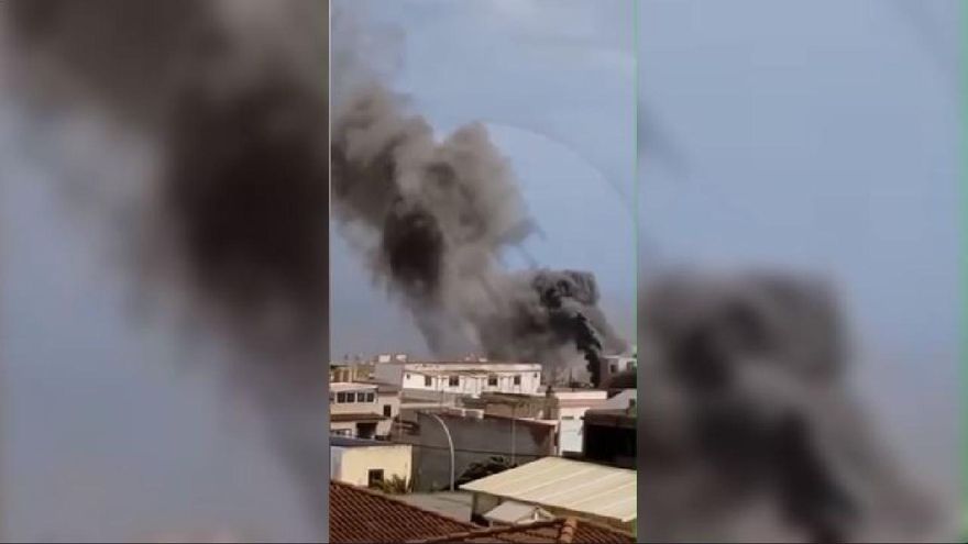 Incendio en un taller en Tíncer