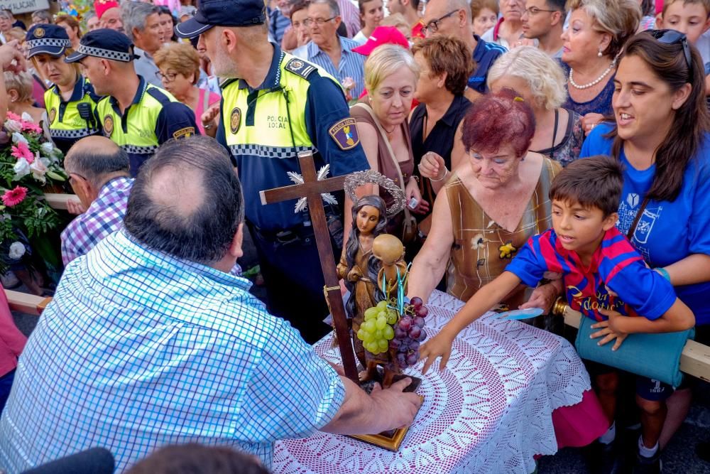 Bajada de la patrona de Novelda