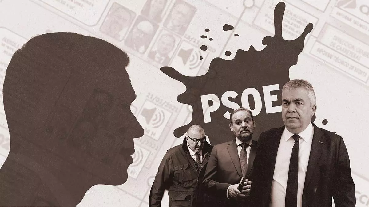 Fango en el PSOE: así se expandió la trama que ha tumbado a Santos Cerdán por las supuestas mordidas