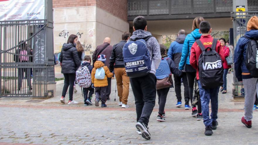 El colegio Romeral el último día de clase antes de la paralización por el coronavirus