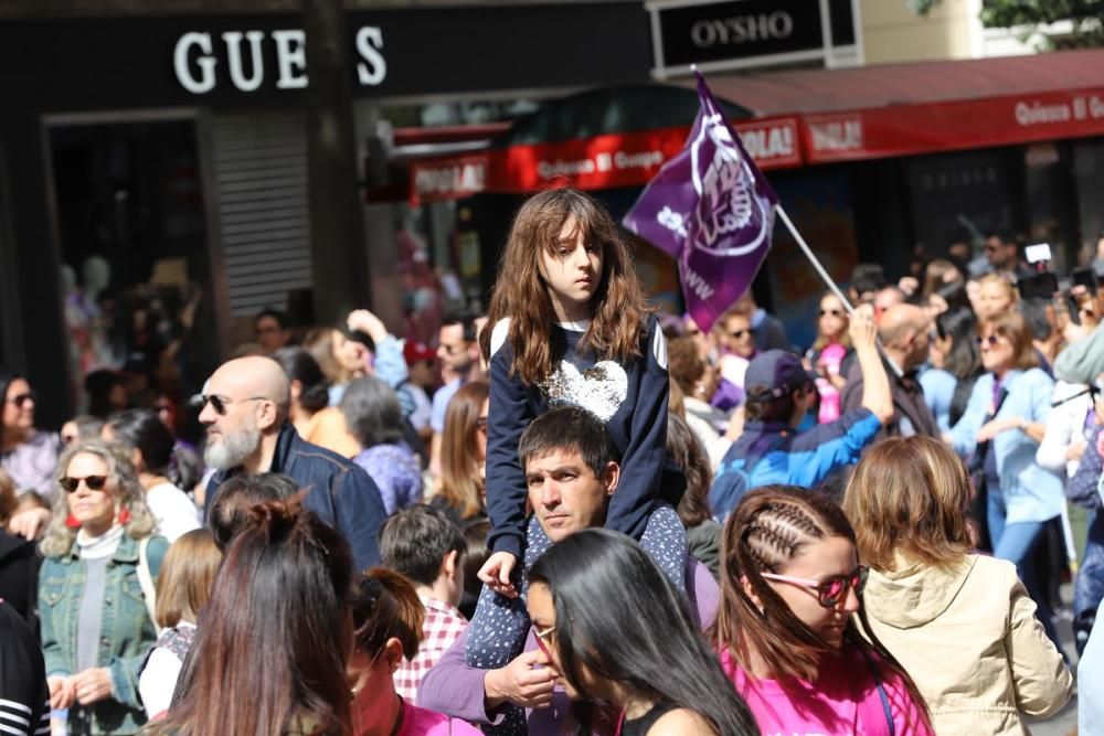 8M en Murcia: Manifestación de la mañana