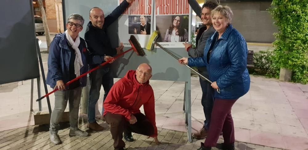 Primera noche electoral de Compromís Horta Nord.