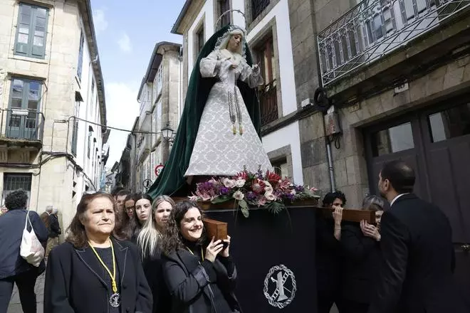 Procesión del traslado de La Humildad. Semana Santa Santiago