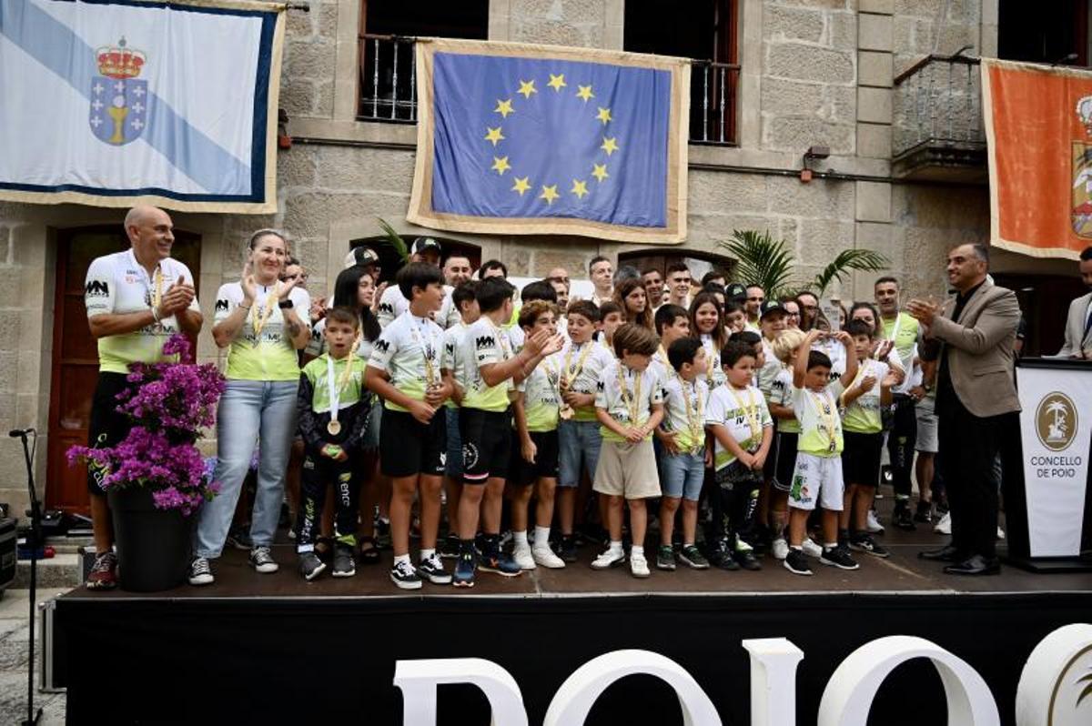 Un momento de la entrega de premios.