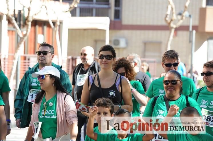 2.000 personas marchan contra el cáncer en Murcia