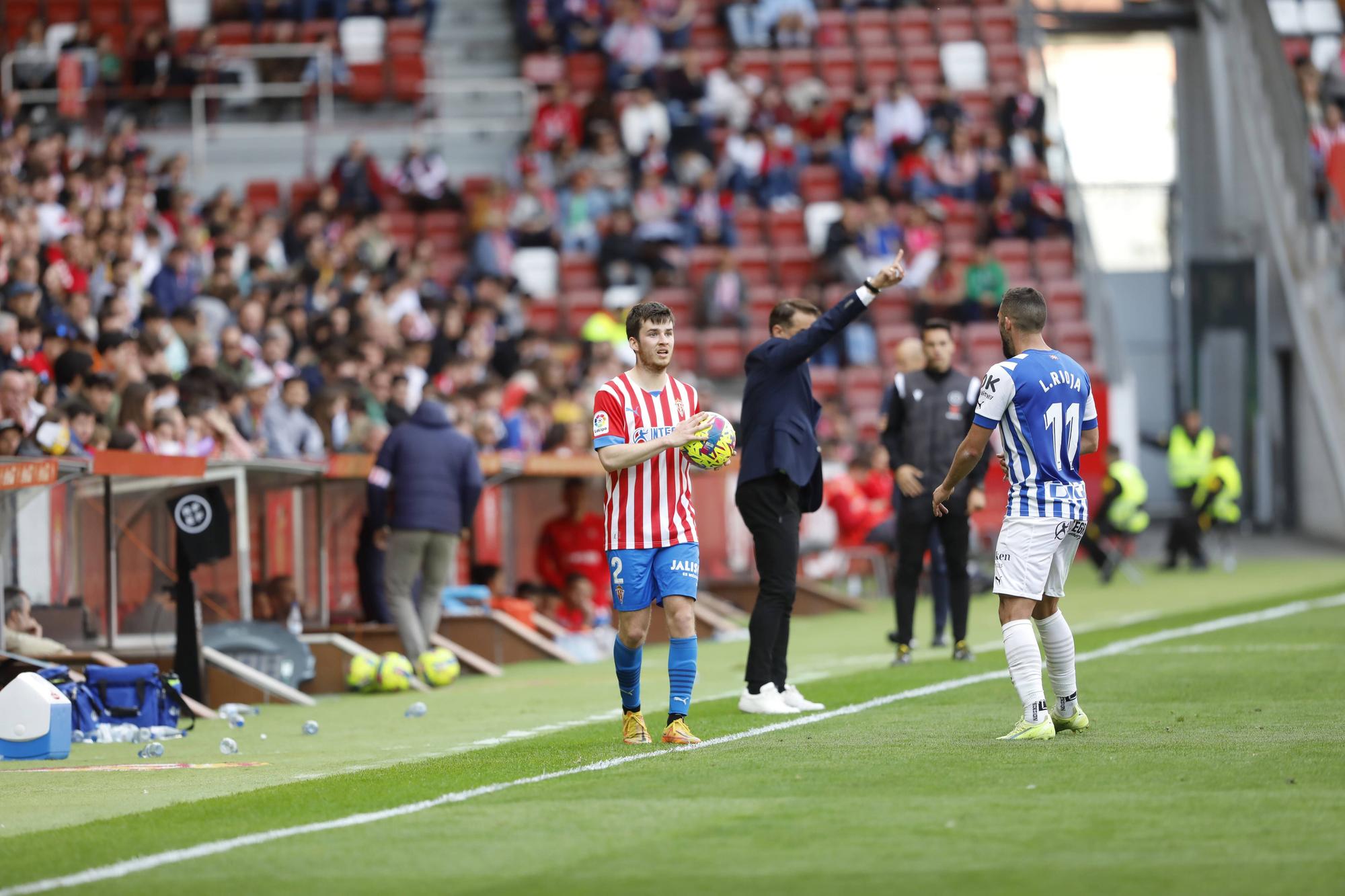 Así fue el encuentro entre el Sporting y el Alavés