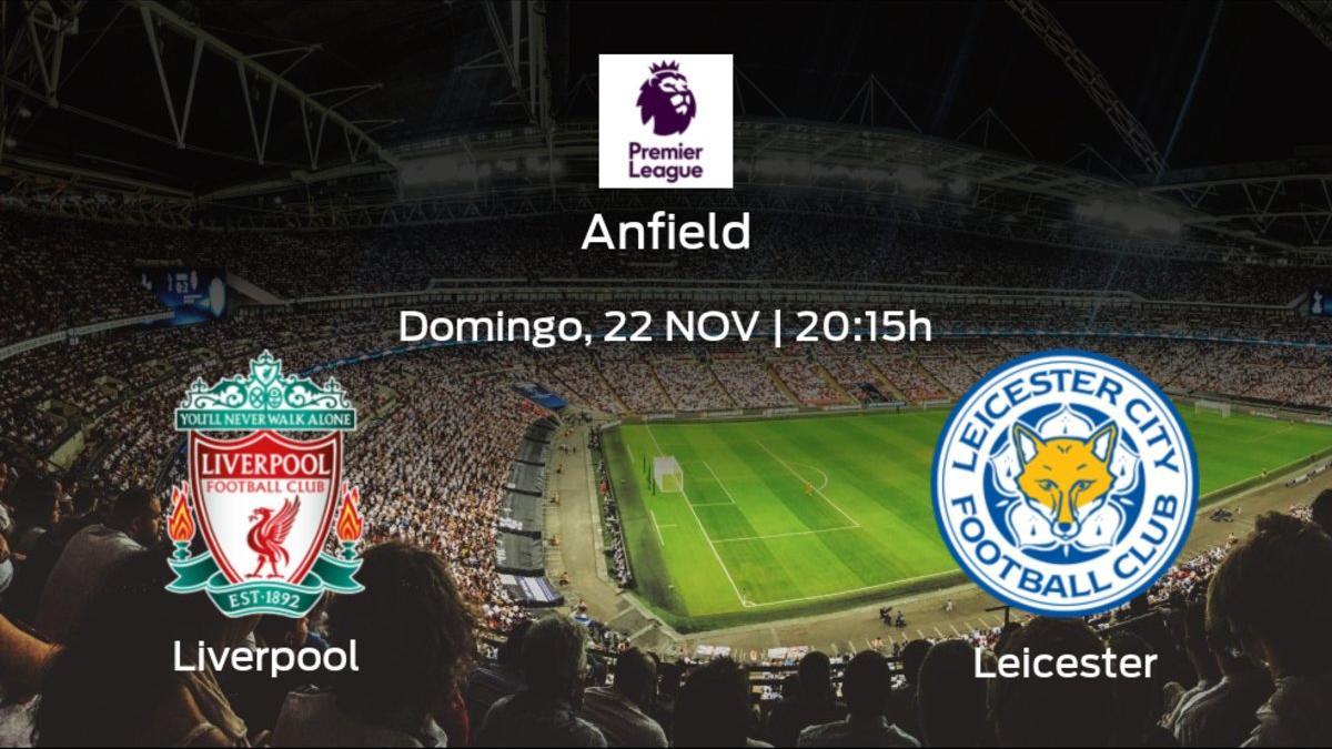 Jornada 9 de la Premier League: previa del partido Liverpool - Leicester City