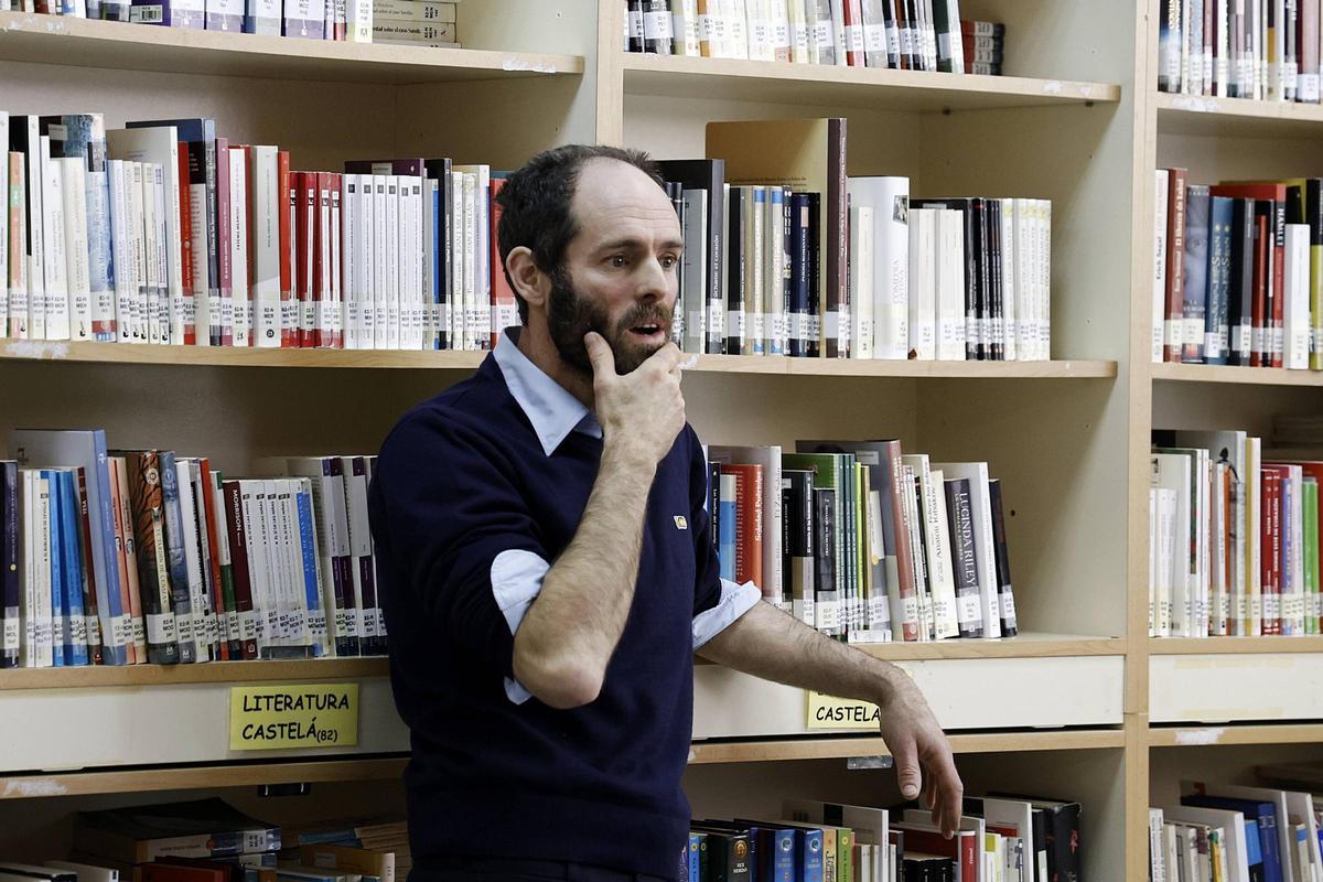 O actor Diego Anido participou na xornada inaugural da Semana das Artes e das Ciencias de Sar