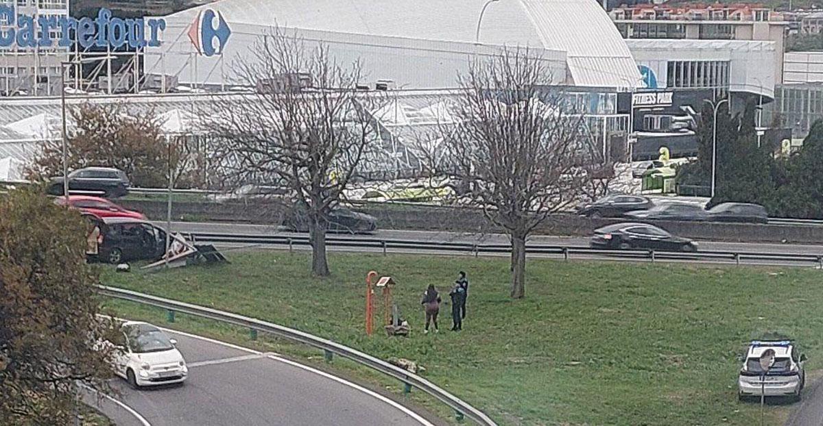 Accidente en Alfonso Molina.