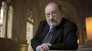 El escritor italiano Umberto Eco, de cuya muerte se cumplen 10 años el 19 de febrero.