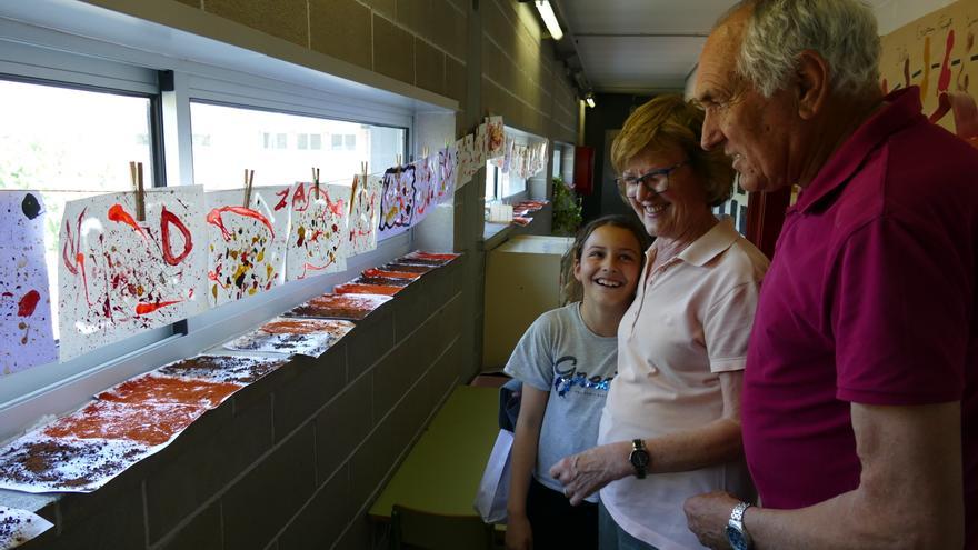 Tàpies centra un projecte transversal de l’escola Maria Àngels Anglada