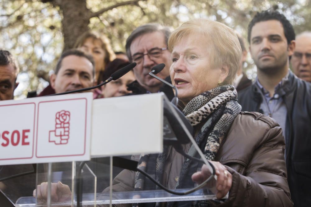 Pedro Sanchez presenta en Paterna la propuesta de Reforma de Ley de Memoria Histórica