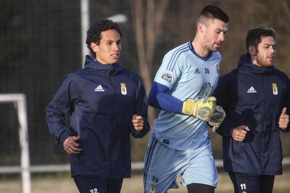 Entrenamiento del Real Oviedo