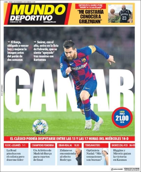 Portadas deportivas