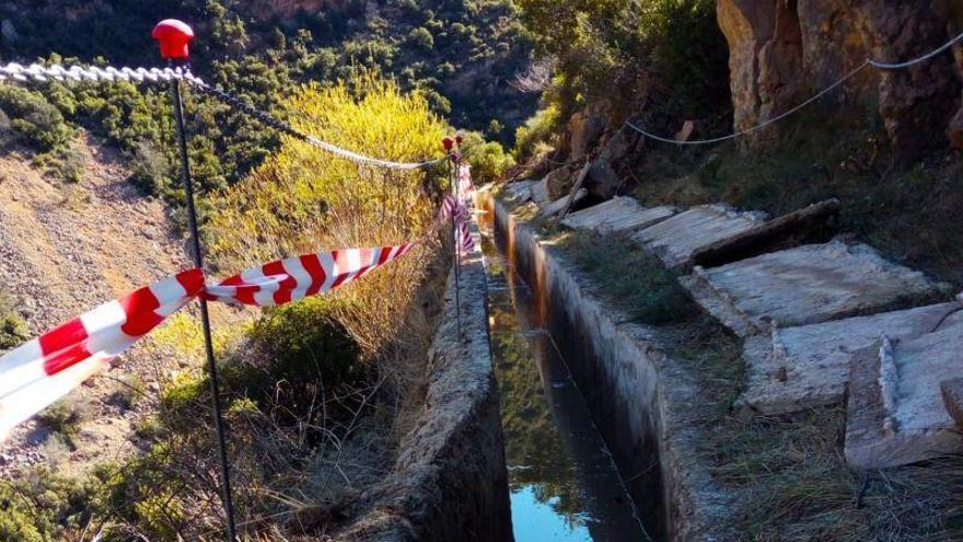 Huesca pone en marcha las obras de impermeabilización del canal de la Almunia