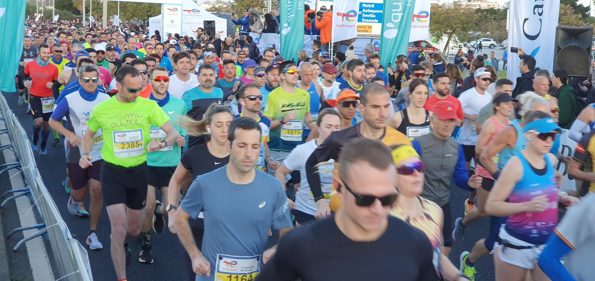 Búscate en la XXXIII Media Maratón que se ha celebrado en Málaga en la mañana de este domingo 10 de marzo de 2024 