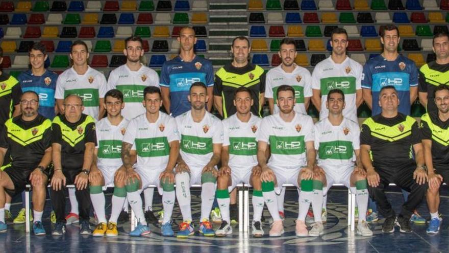 El Elche CF Sala en su foto oficial