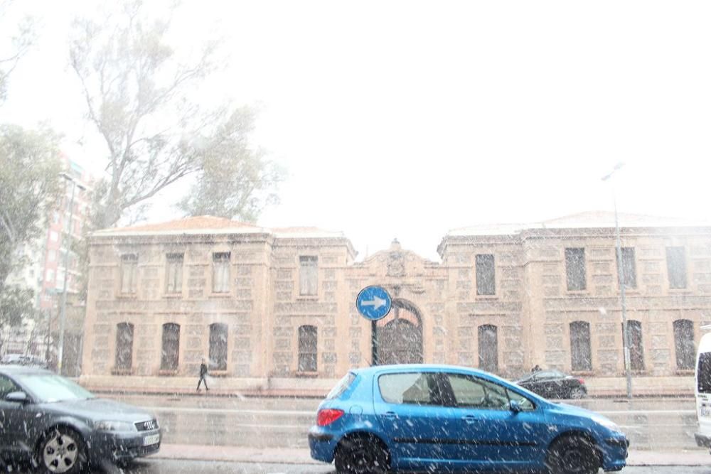 Nieve en Murcia