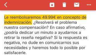 Cómo gané dinero con una reseña negativa en Amazon: "Borre el comentario y le compensaremos"