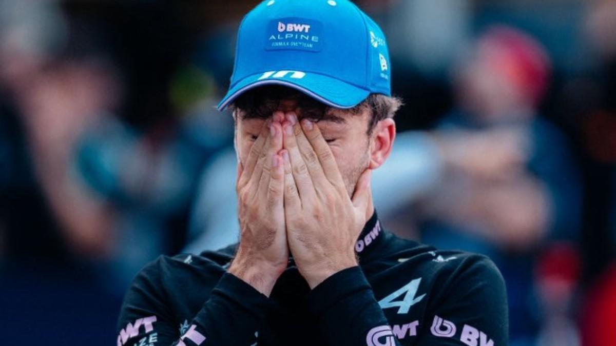 Pierre Gasly, desolado tras la carrera