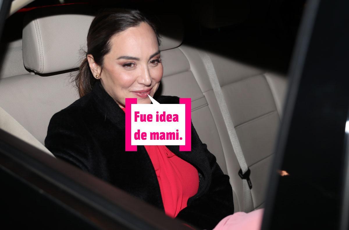 Tamara Falcó en el coche