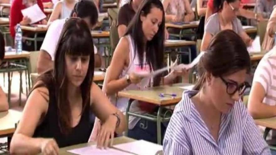 80.000 profesores a examen en toda España