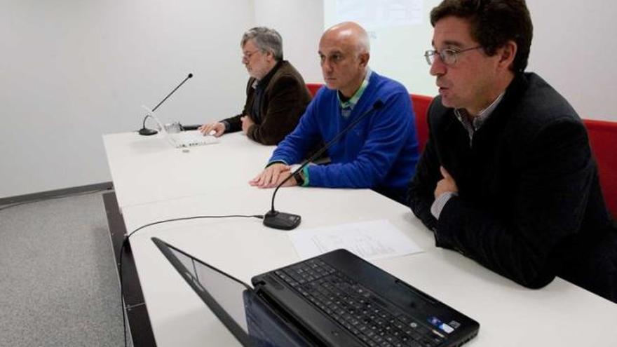 Bernardo Cuétara, José Ramón Rodríguez y Fernando Menéndez.