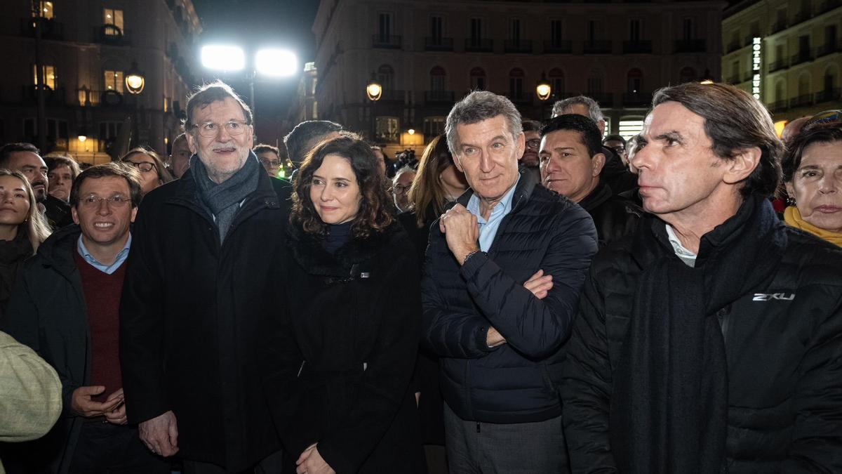La manifestación convocada en Madrid para apoyar a Edmundo González como presidente electo de Venezuela, en imágenes