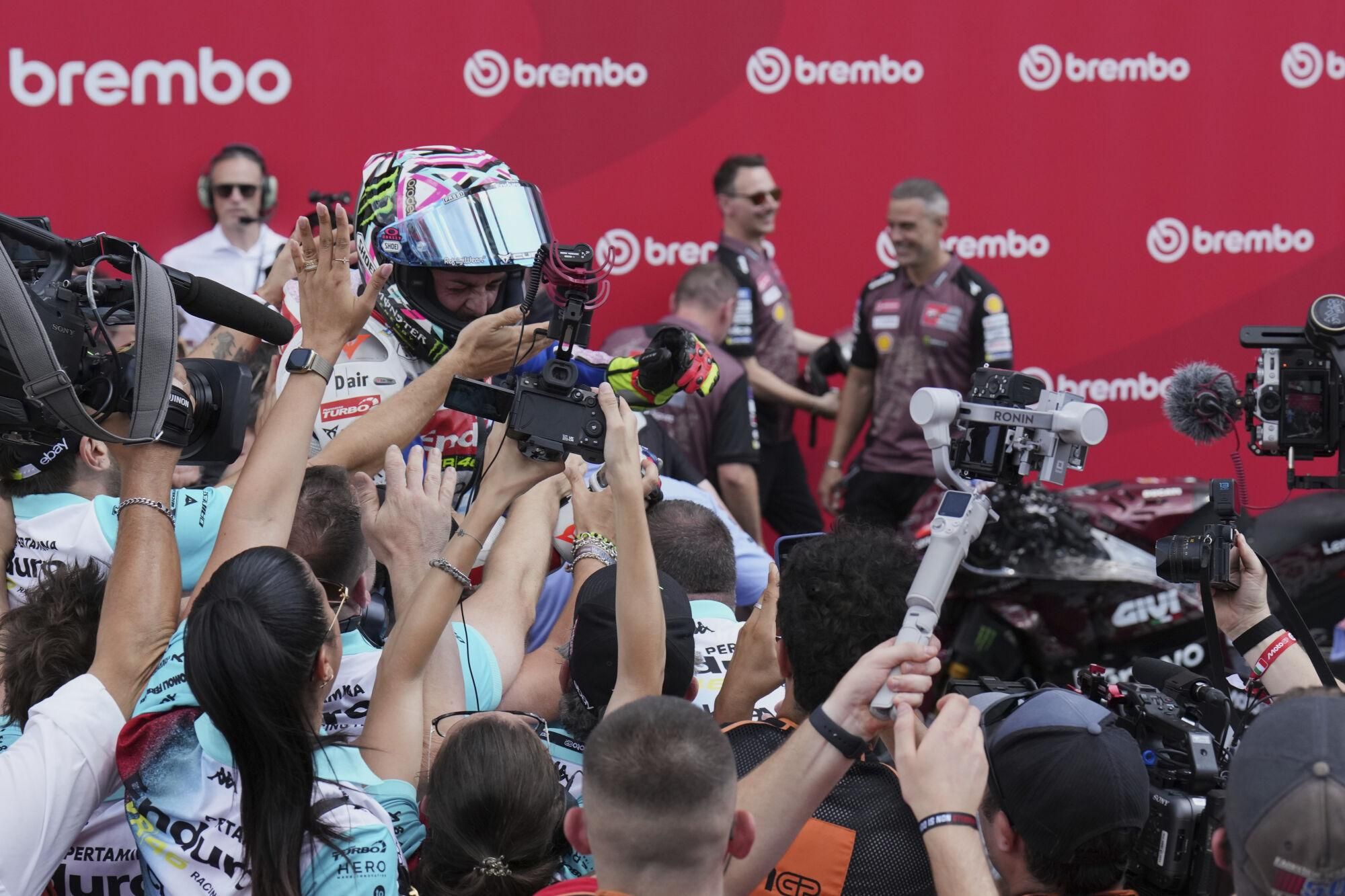 El Gran Premio de Italia de MotoGP, en imágenes.