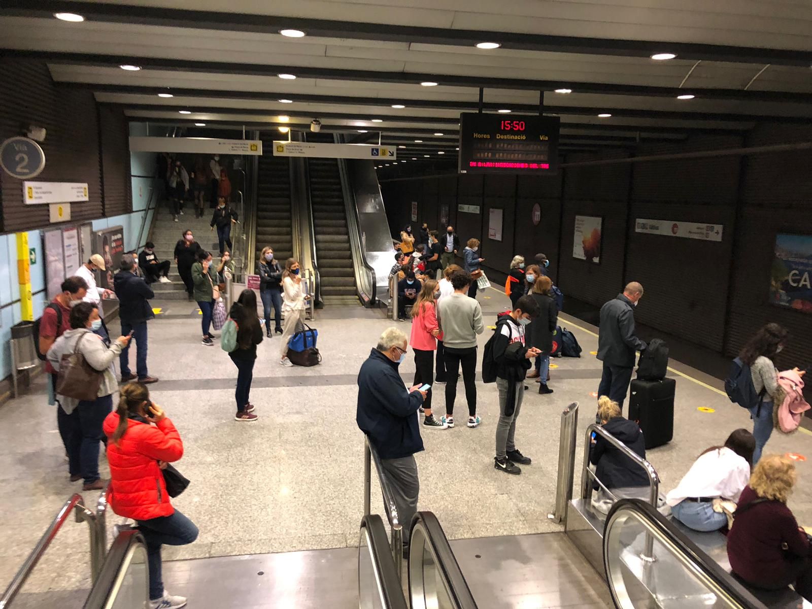 Retrasos en Metrovalencia hoy