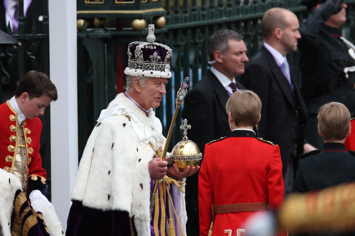 La coronación del rey Carlos III