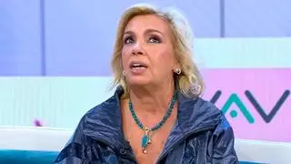 Carmen Borrego no ignora su polémica con Belén Rodríguez: "No tengo ningún problema"
