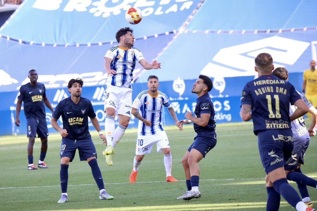La victoria del UCAM Murcia frente al Recreativo de Huelva, en imágenes