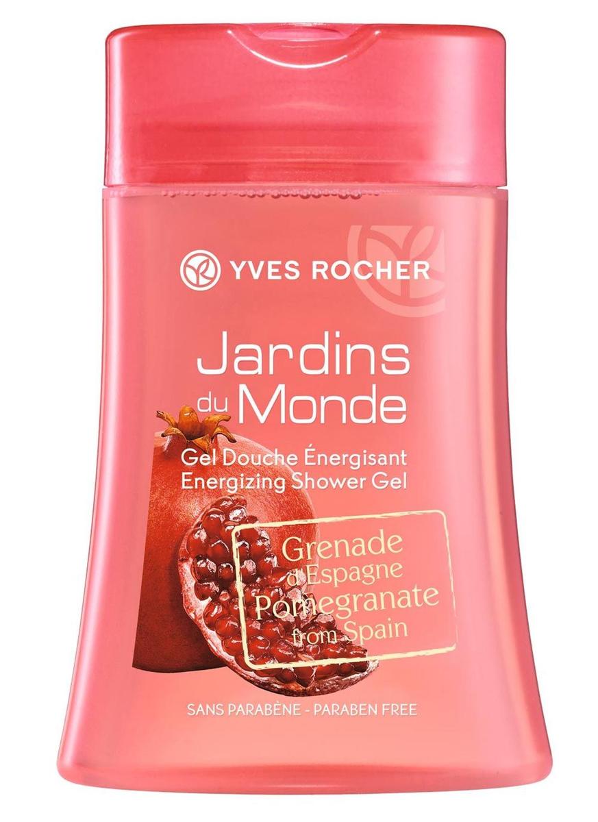 Gel de ducha energizante Granada de España, de Yves Rocher. Precio: 1,95 euros