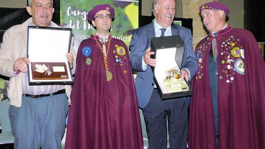 Del Bosque, embajador de Cangas