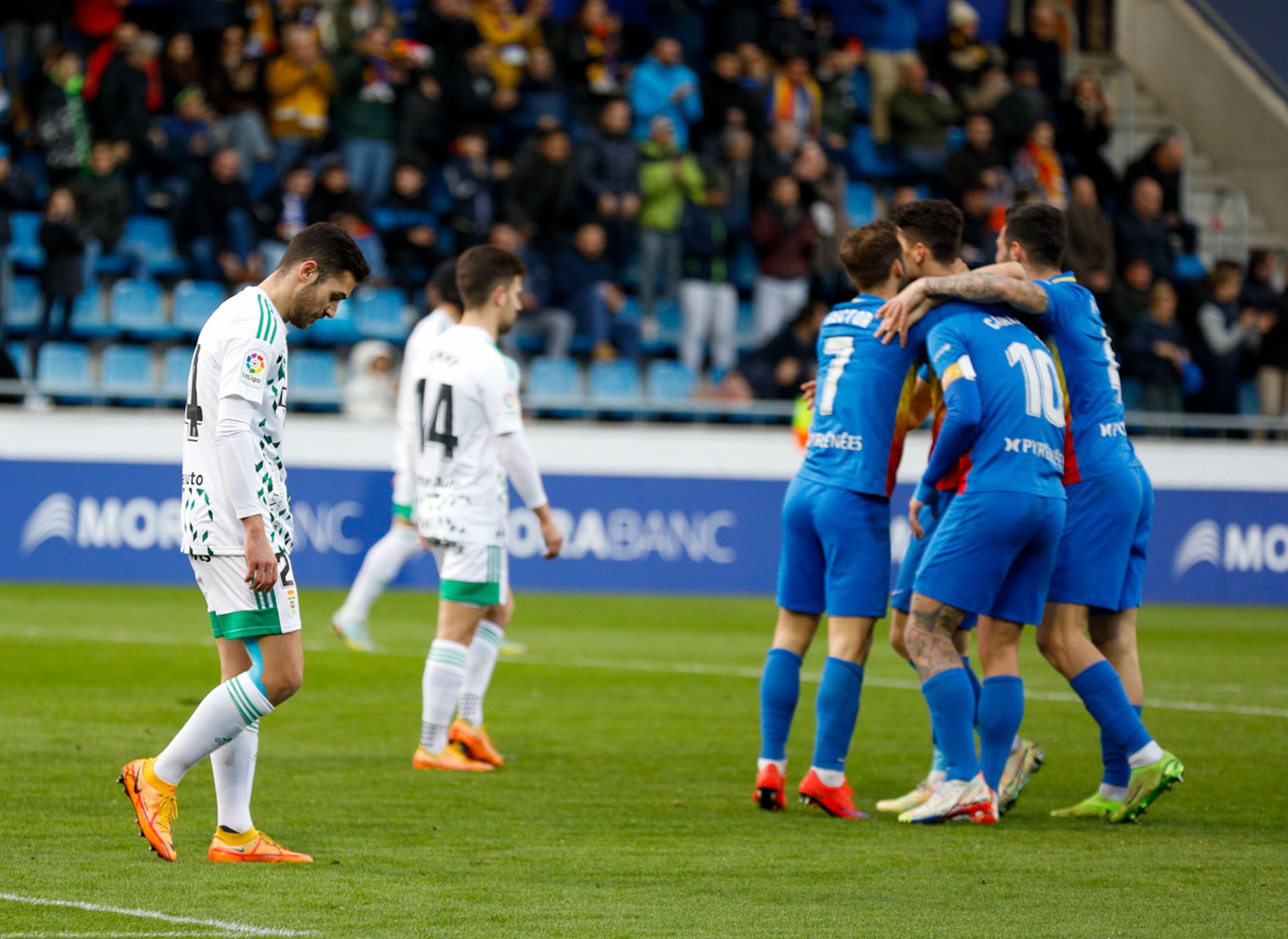 EN IMÁGENES, El partido entre el Andorra y el Real Oviedo