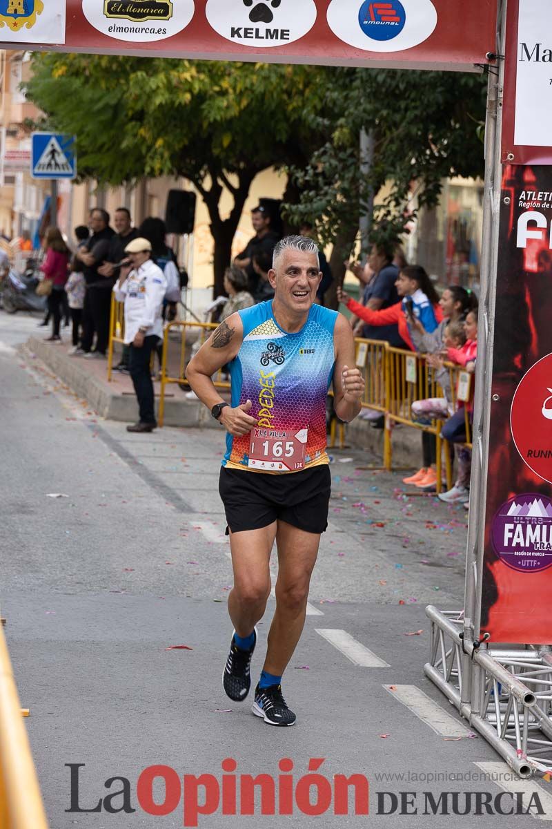 Carrera Popular Urbana y de la Mujer de Moratalla ‘La Villa, premio Marín Giménez (paso primera vuelta)