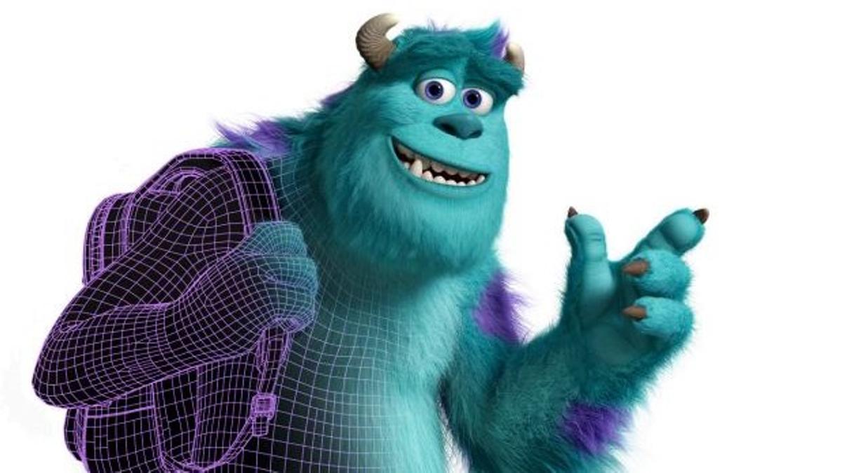 Sulley, uno de los protagonistas de 'Monstruos S.A', de Pixar.
