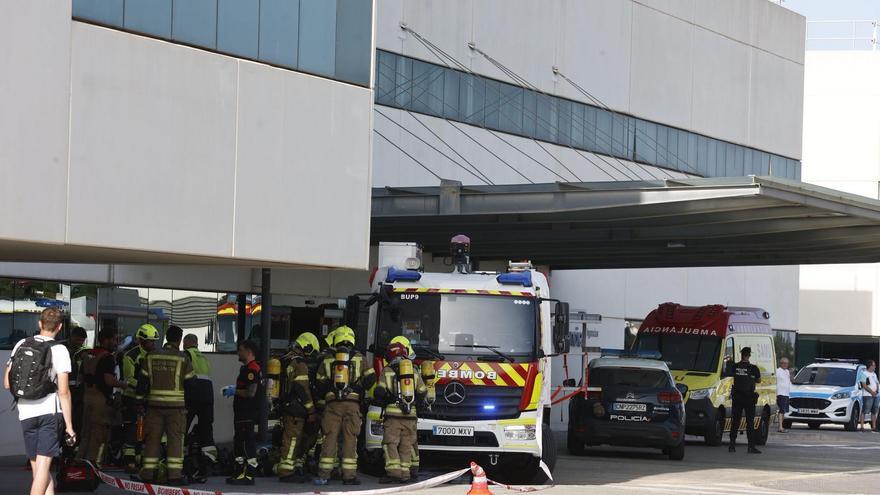 Hallan muerta a una paciente de Psiquiatría del hospital valenciano de La Fe tras un incendio provocado