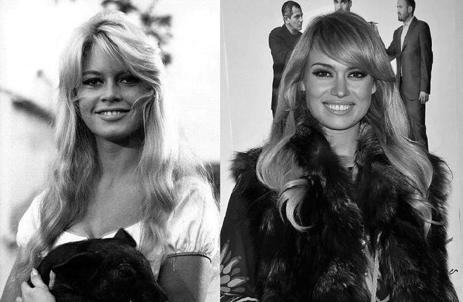 Brigitte Bardot y Patricia Conde