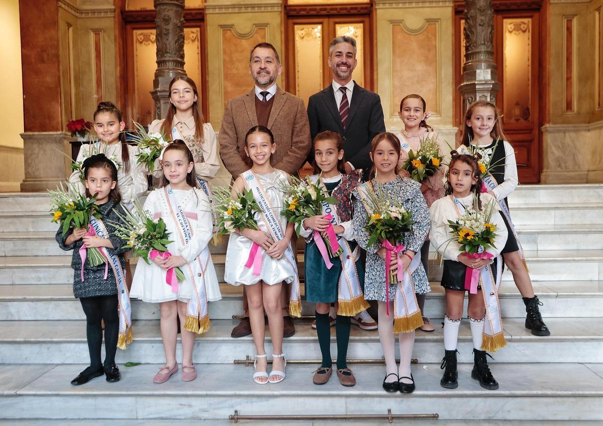 Recepción a las 32 candidatas a reinas del Carnaval de Santa Cruz de Tenerife 2026